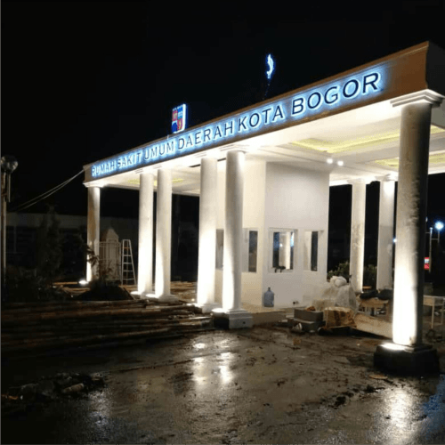 Huruf Timbul Bogor 3 Huruf Timbul Bogor