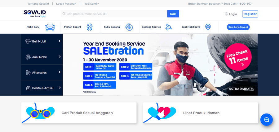seva tempat mobil online seva tempat mobil online